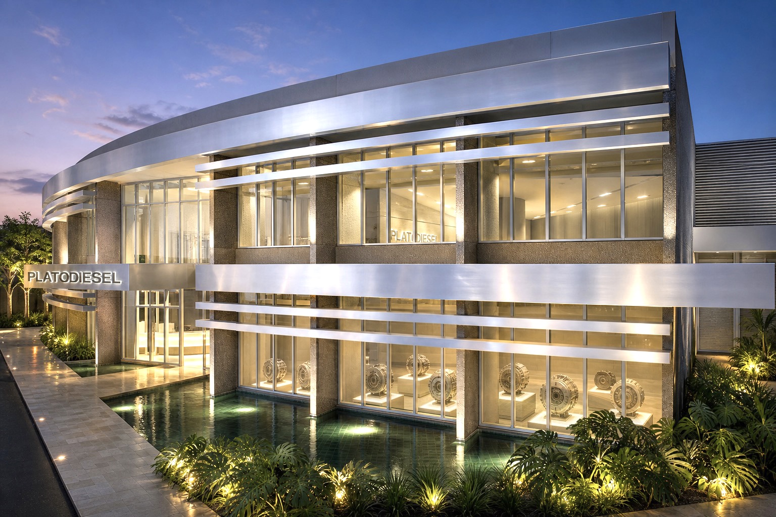 R&A Arquitetura / Projetos / Comerciais / PLATODIESEL