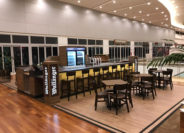 Quiosque Cerveja Artesanal Ribeirão Shopping Projeto R&A